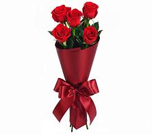 Букет 5 Красных роз Эдлесс Лав в Краснослободске Республики Мордовия
