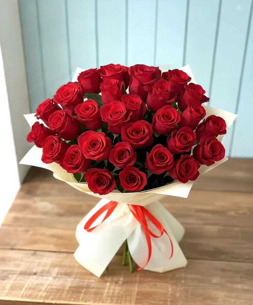 Букет 29 Красных роз в Краснослободске Республики Мордовия