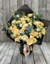 Букет цветов из:  Розы и Лизиантусы #REPLACE_PRED# Краснослободске Республики Мордовия