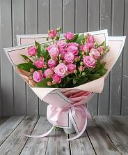 Букет Розовый кустик в Краснослободске Республики Мордовия