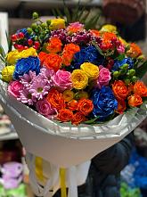 Букет цветов из:  Розы и Хризантемы #REPLACE_PRED# Краснослободске Республики Мордовия