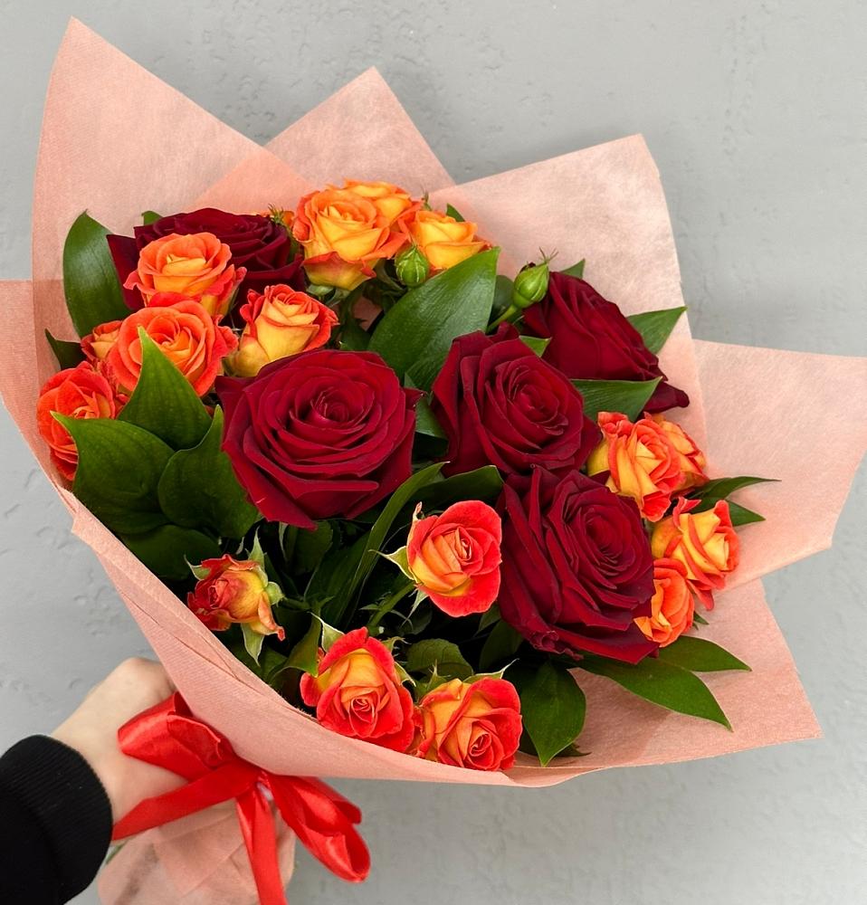 Букет Любовь и восторг в Краснослободске Республики Мордовия