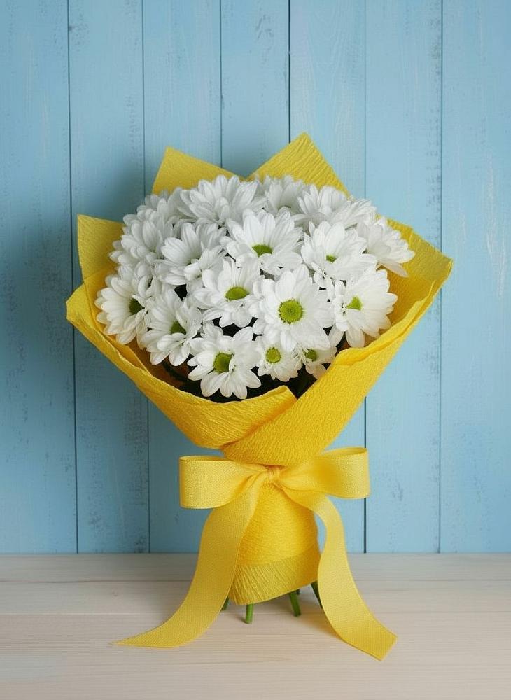 Букет цветов из: Хризантемы в Краснослободске Республики Мордовия