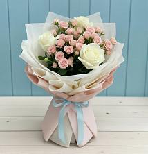 Букет цветов из:  Розы в Краснослободске Республики Мордовия