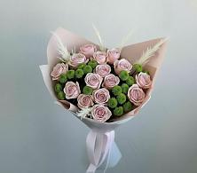 Букет цветов из:  Розы и Хризантемы в Краснослободске Республики Мордовия