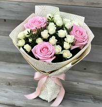 Букет цветов из:  Розы #REPLACE_PRED# Краснослободске Республики Мордовия