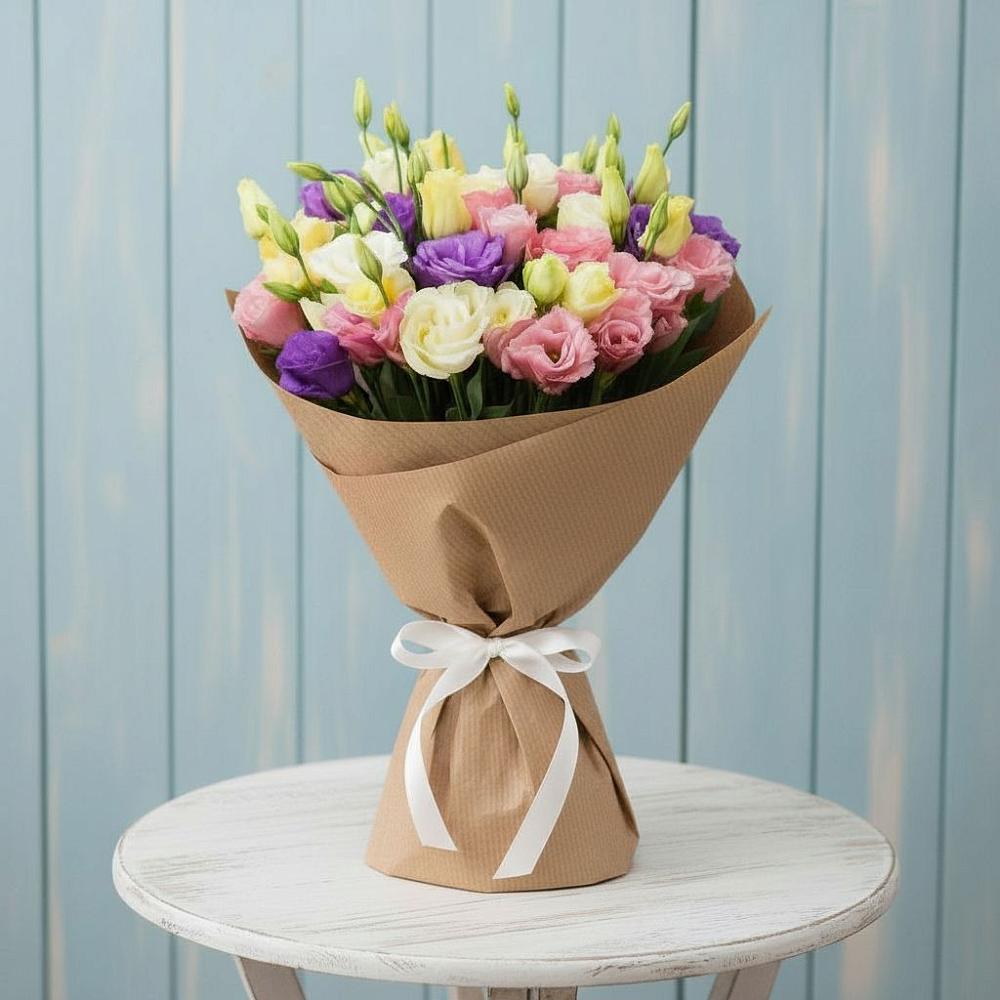 Букет цветов из: Лизиантусы в Краснослободске Республики Мордовия