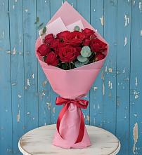 Букет цветов из:  Розы в Краснослободске Республики Мордовия
