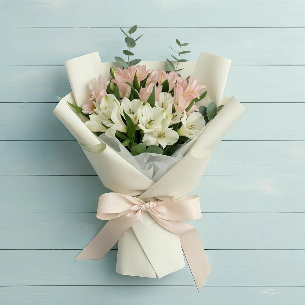 Букет цветов из: Альстромерии в Краснослободске Республики Мордовия