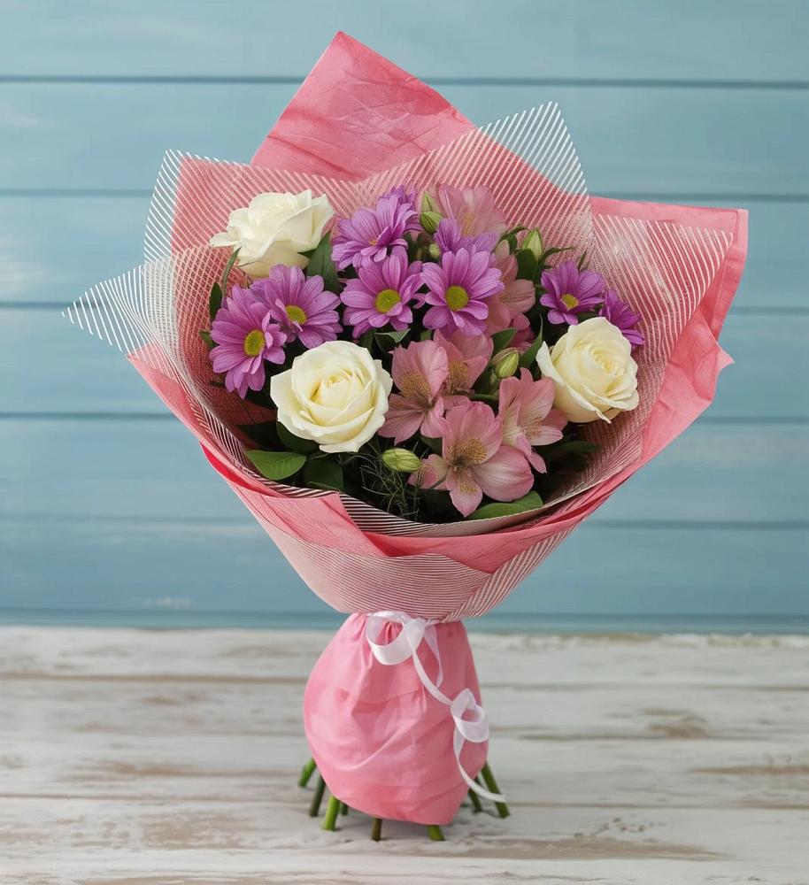 Букет цветов из: Герберы в Краснослободске Республики Мордовия