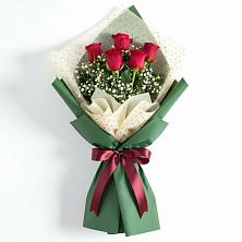 Букет цветов из:  Розы в Краснослободске Республики Мордовия