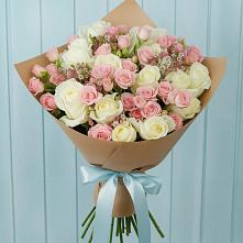 Букет цветов из:  Розы в Краснослободске Республики Мордовия