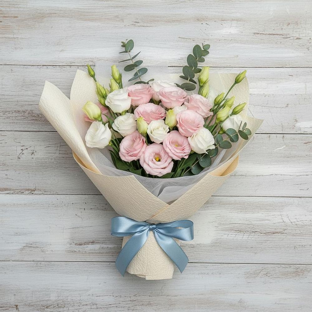 Букет цветов из: Лизиантусы в Краснослободске Республики Мордовия